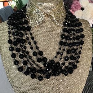 LAST CHANCE - Layered Beaded Statement Necklace